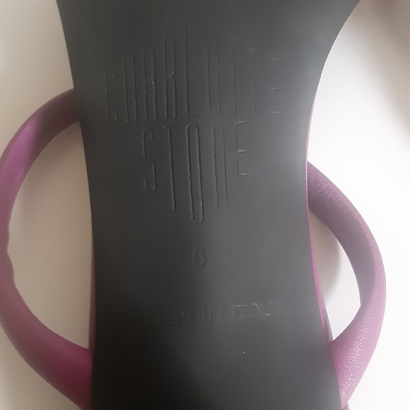 Charlotte stone sandals fuchsia size 6 - Picture 5 of 13